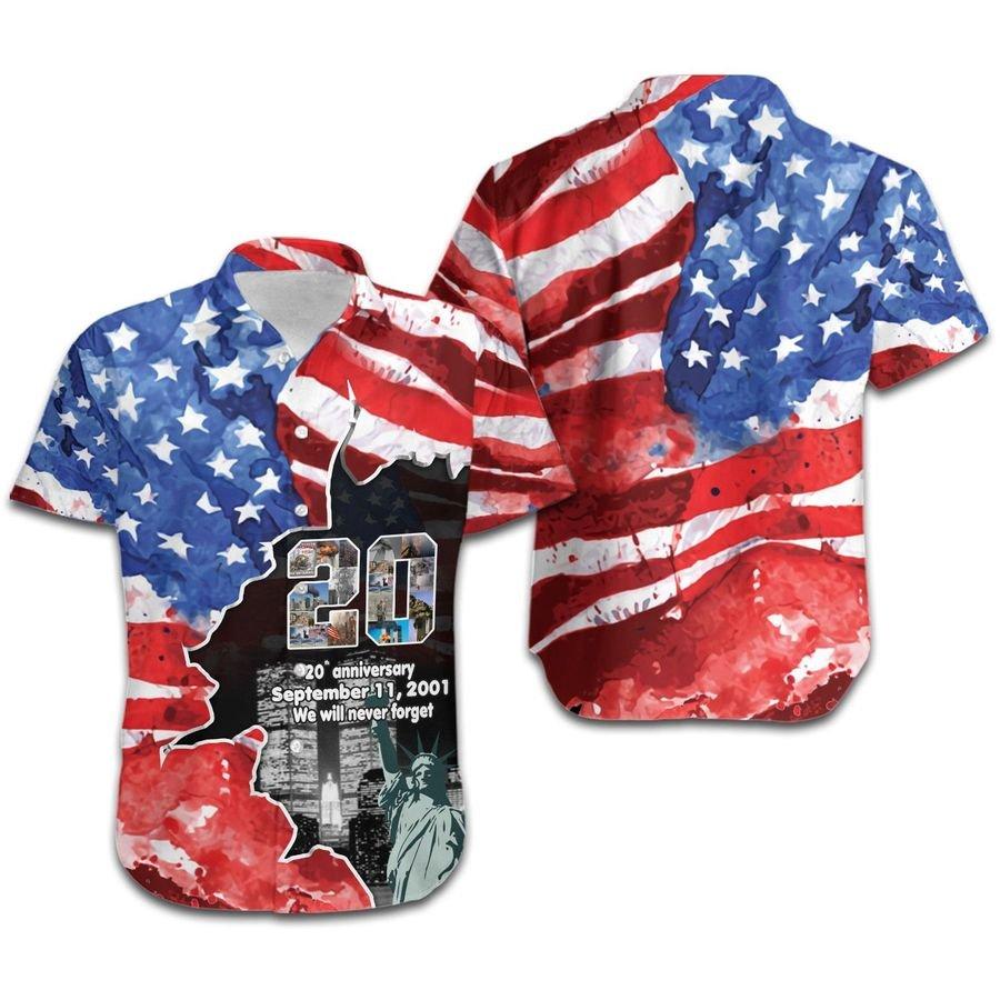 We Will Never Forget American Veteran Hawaiian Shirt | For Men & Women | Hw8384