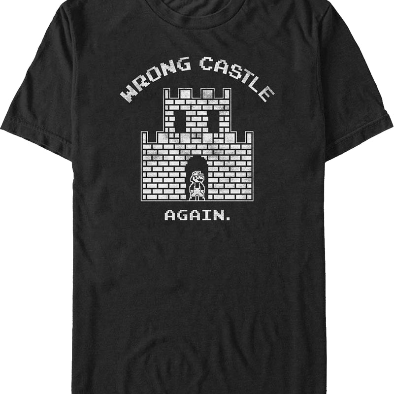 Wrong Castle Again Super Mario Bros. T-Shirt