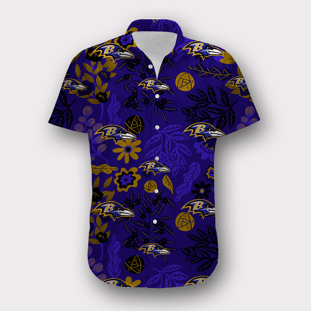 Baltimore Ravens Aloha Hawaii Shirt Ha40148