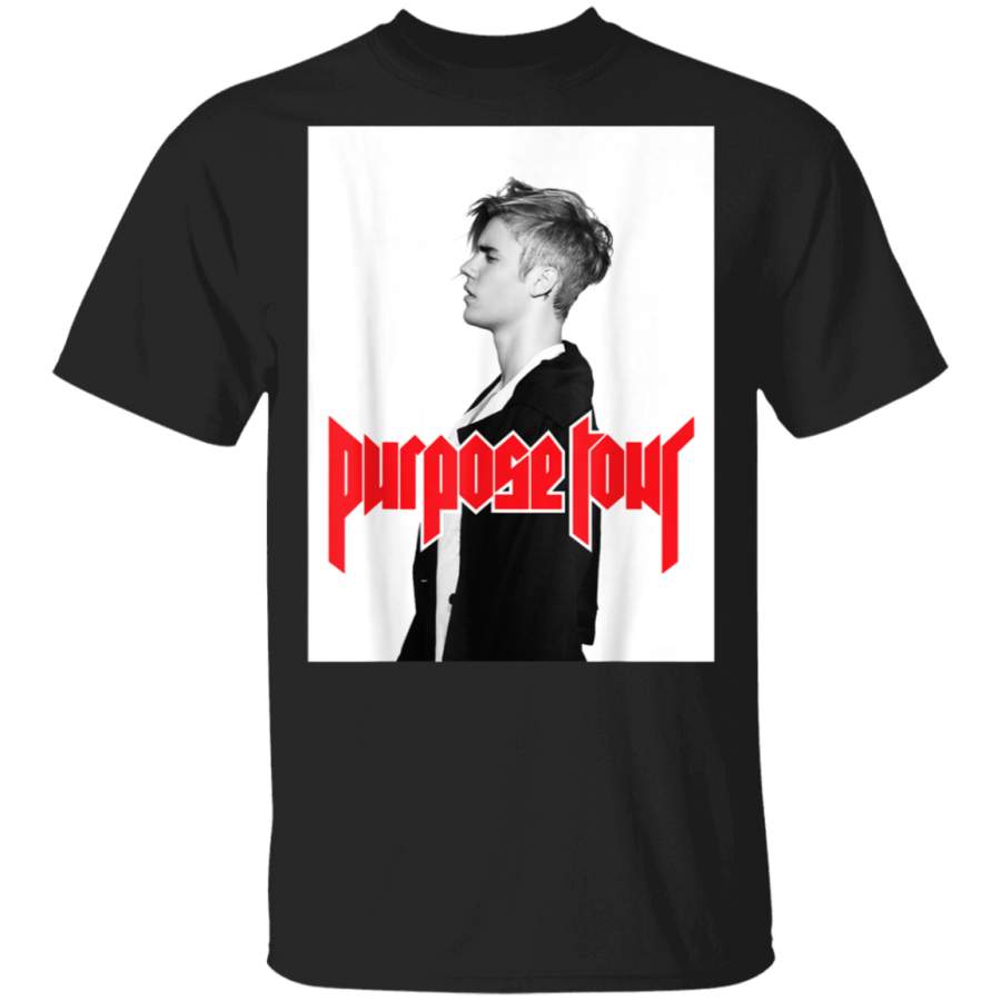 Mens Justin Bieber Purpose Tour Profile TShirt