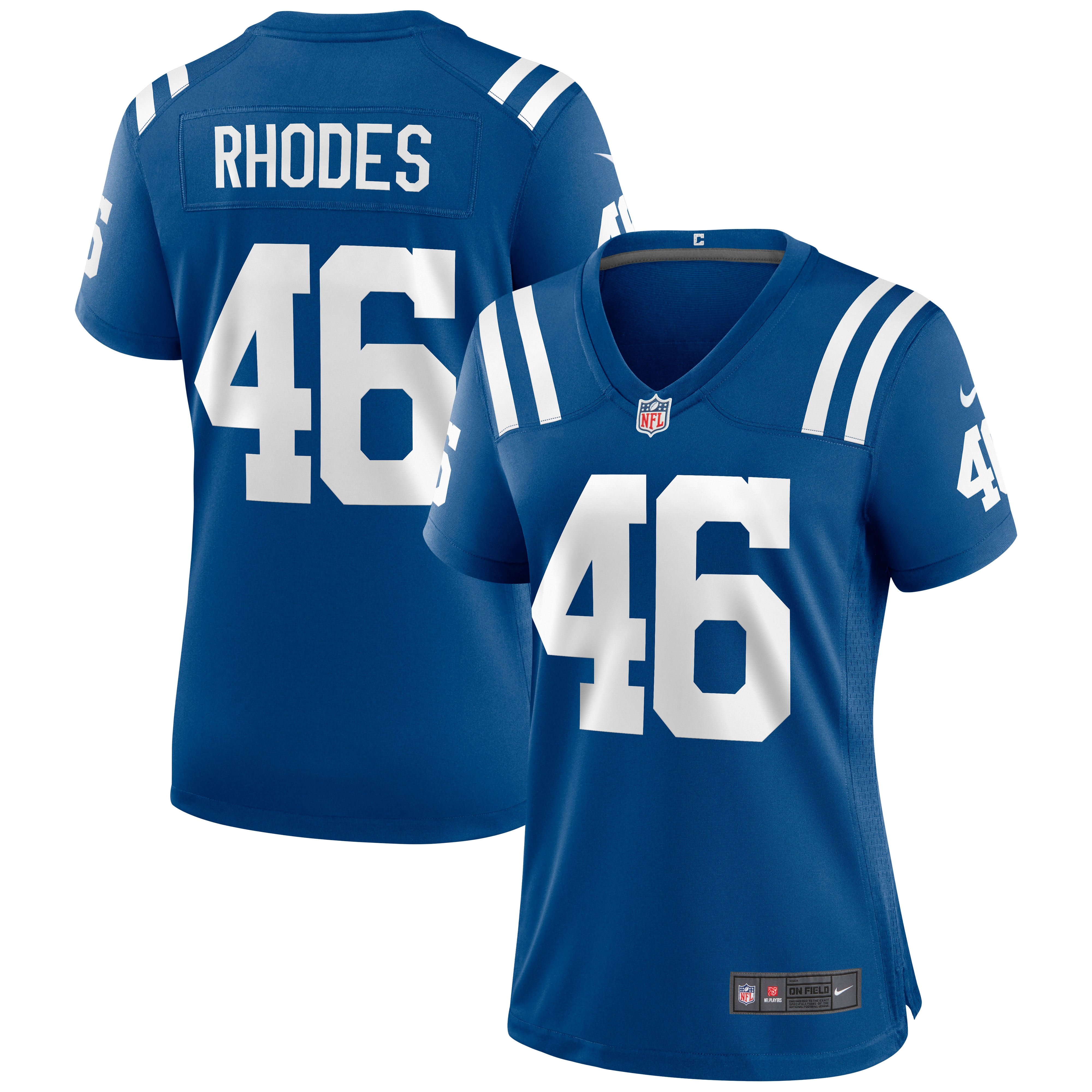 Women’s Indianapolis Colts Luke Rhodes Royal Game Jersey