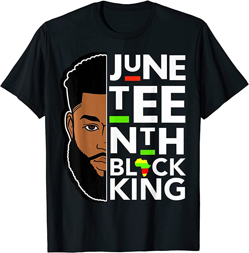 Juneteenth Black King Melanin Father Dad Men Son Dad Da Boys T-Shirt