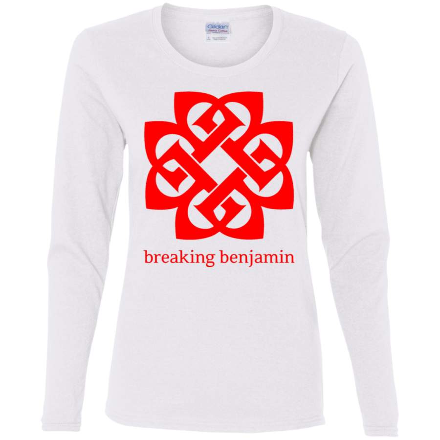 AGR Breaking Benjamin Ladies’ Cotton LS T-Shirt