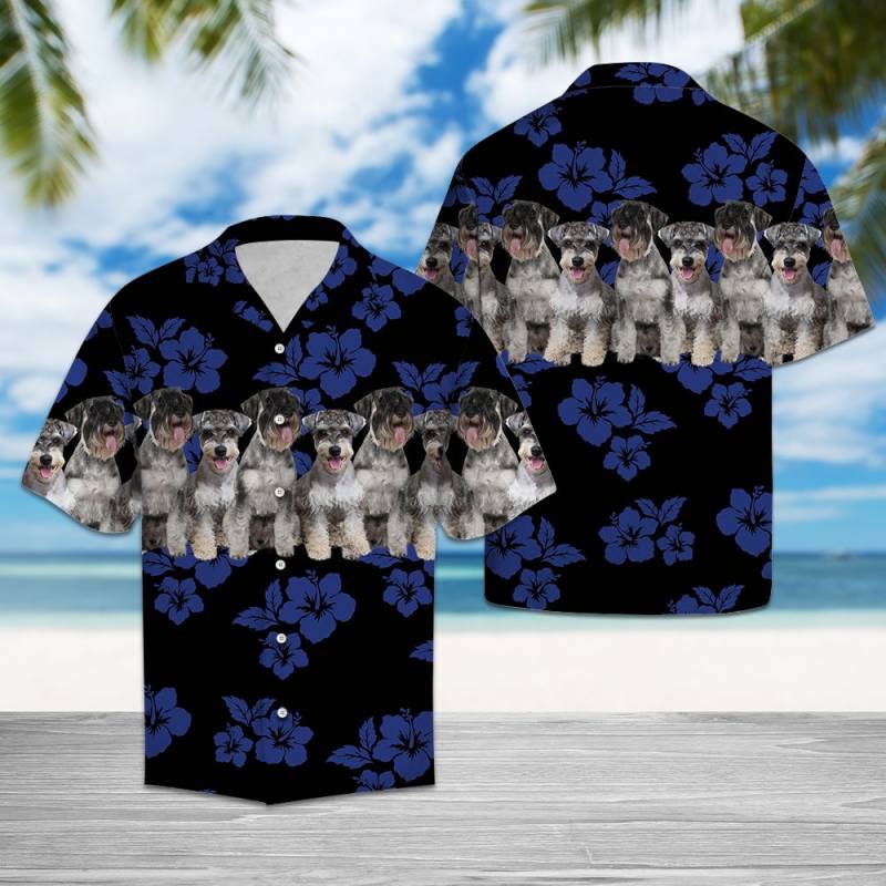 Awesome Standard Schnauzer TG5724 – Hawaiian Shirt