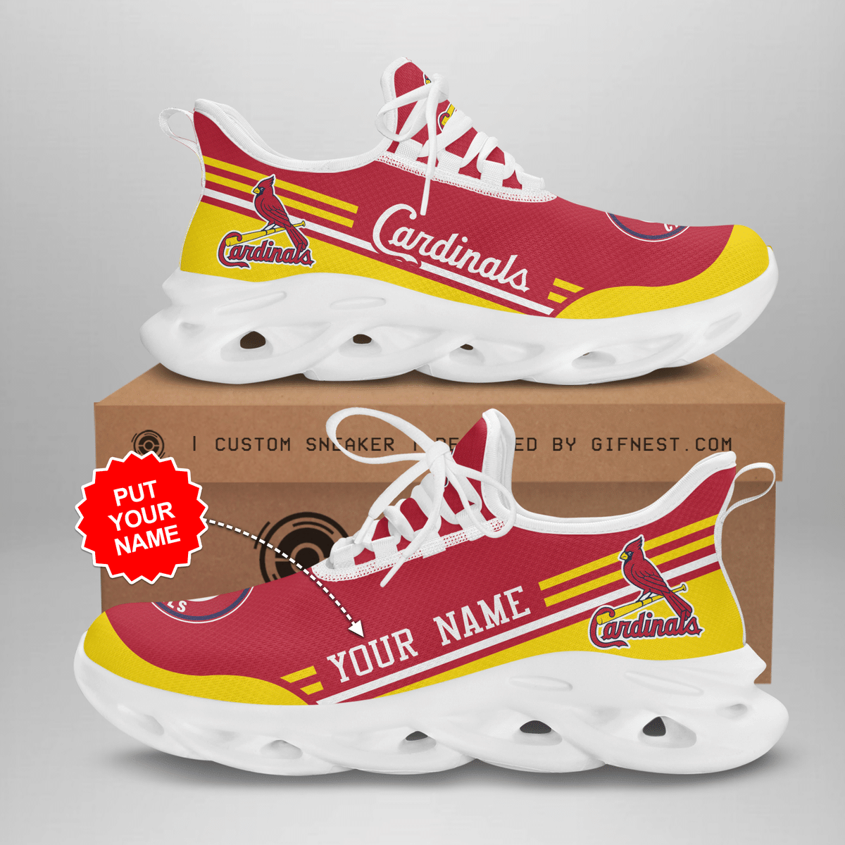 St. Louis Cardinals Custom Name Ow Shoes – V3