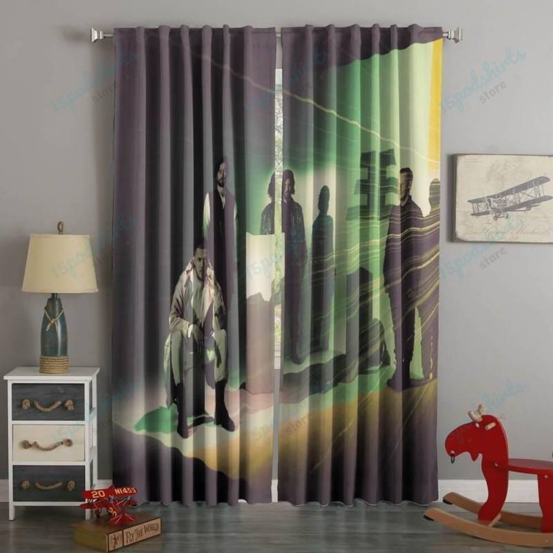 3D Printed Imagine Dragons Style Custom Living Room Curtains