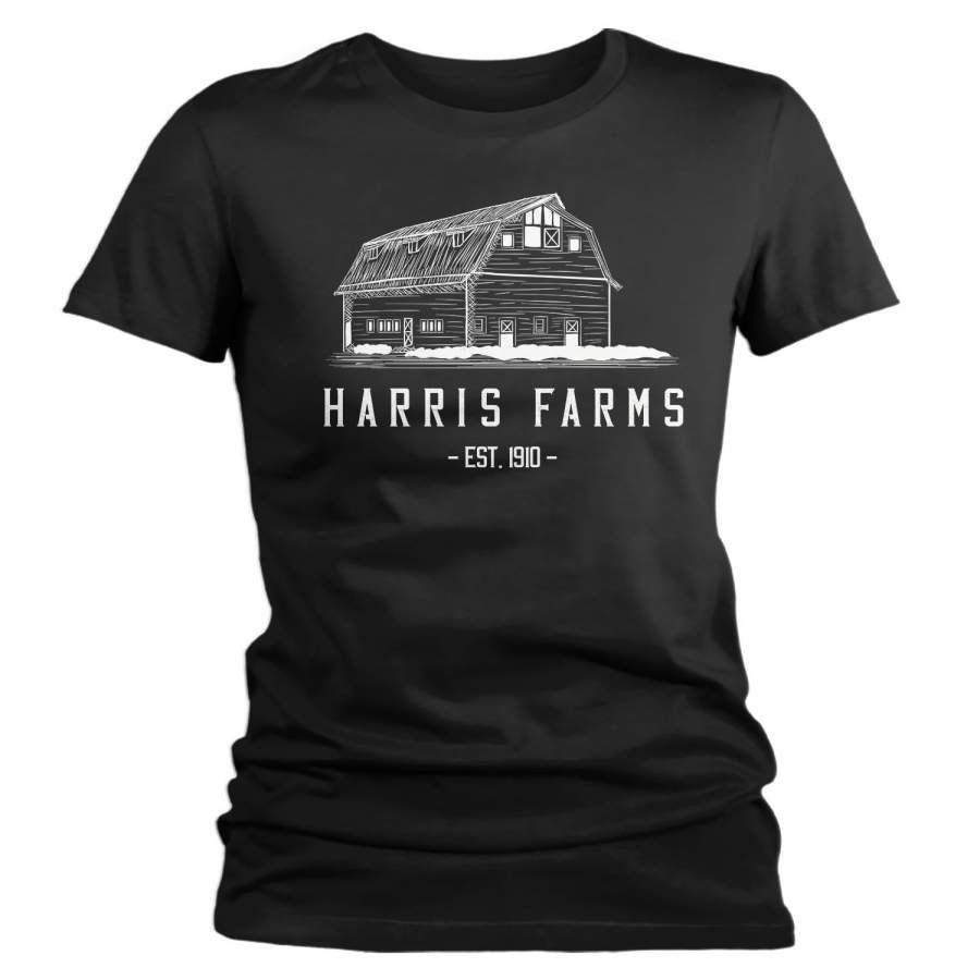 Women’s Personalized Farm T Shirt Minimalist Shirt Barn Shirt Custom Farm Shirt Farmer Shirt Farmer Gift Idea Tshirt