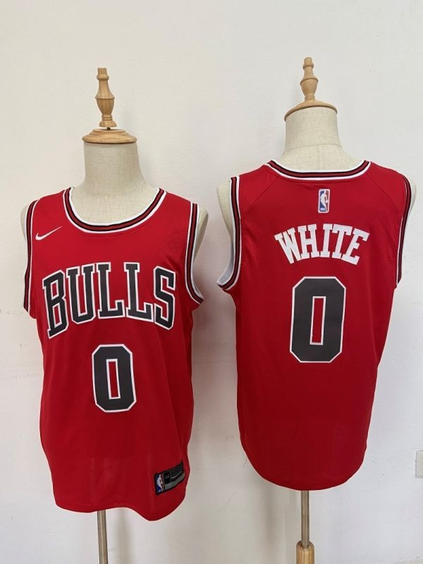 Chicago Bulls Coby White #0 NBA 2020 New Arrival Red Jersey