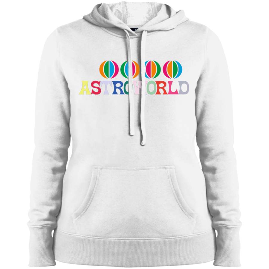 AGR Travis Scott AstroWorld Logo Ladies’ Pullover Hooded Sweatshirt