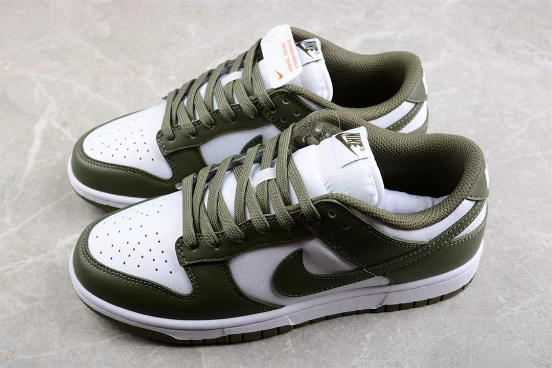 Nike Dunk Low Medium Olive Shoes Sneakers PR-446706