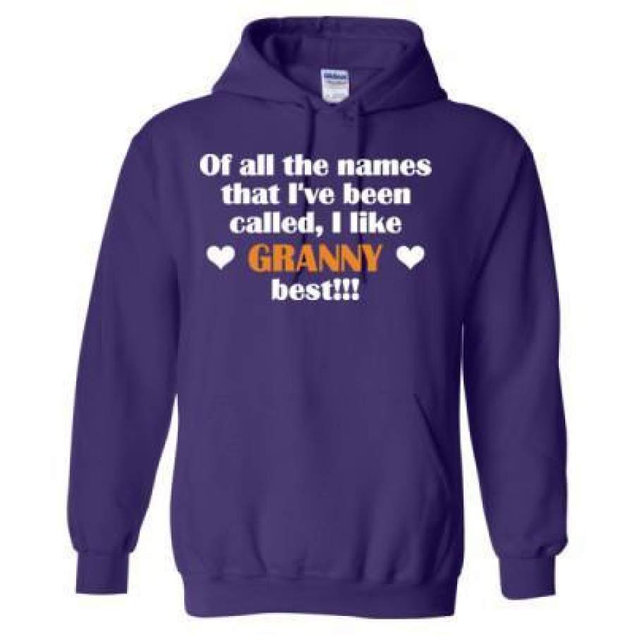 AGR Of All The Names I Have Been Called I Like Granny Best – Heavy Blend™ Hooded Sweatshirt