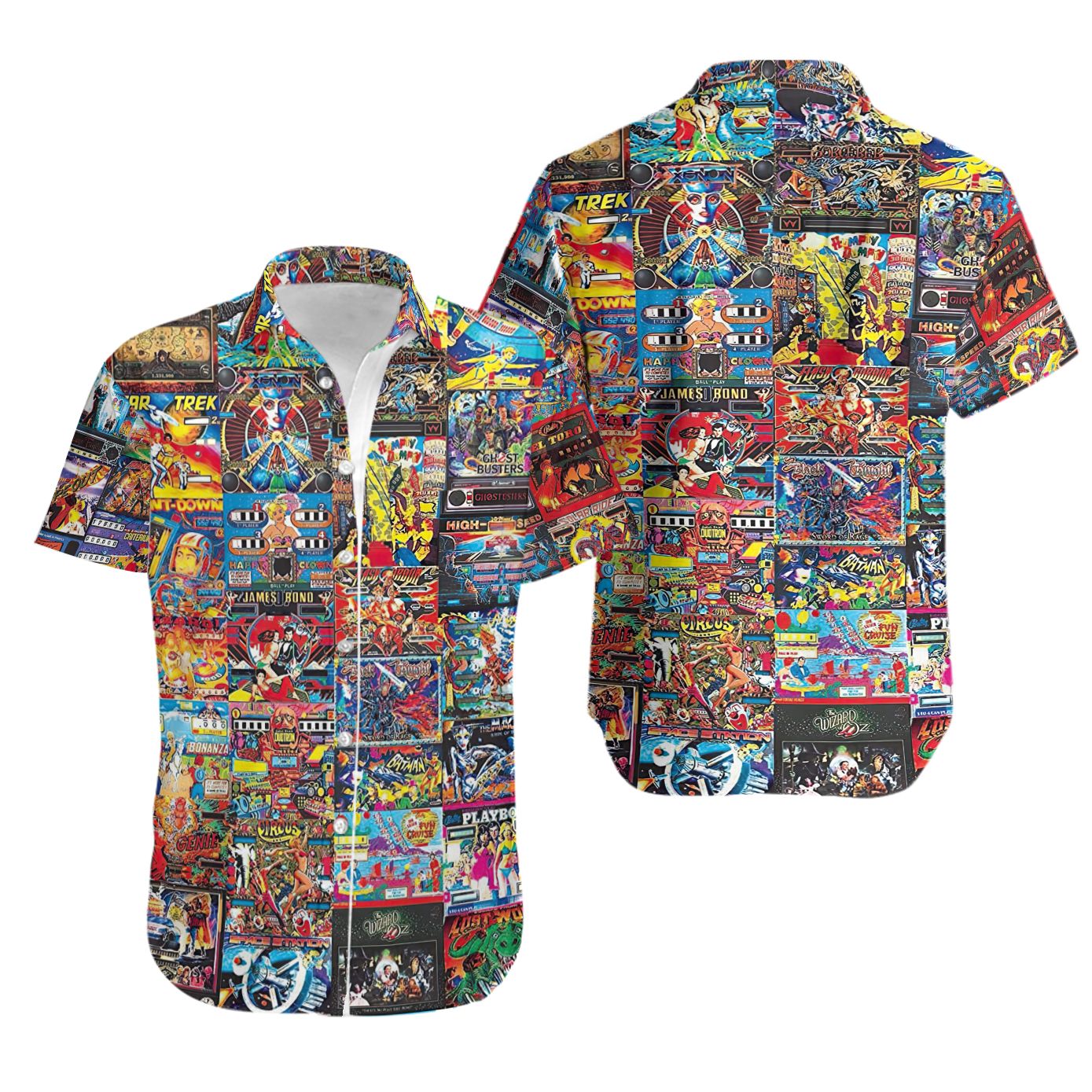 Welcome Back To The Retro Games Played In Those Years Hawaii Shirts Hw 004 Ha7349