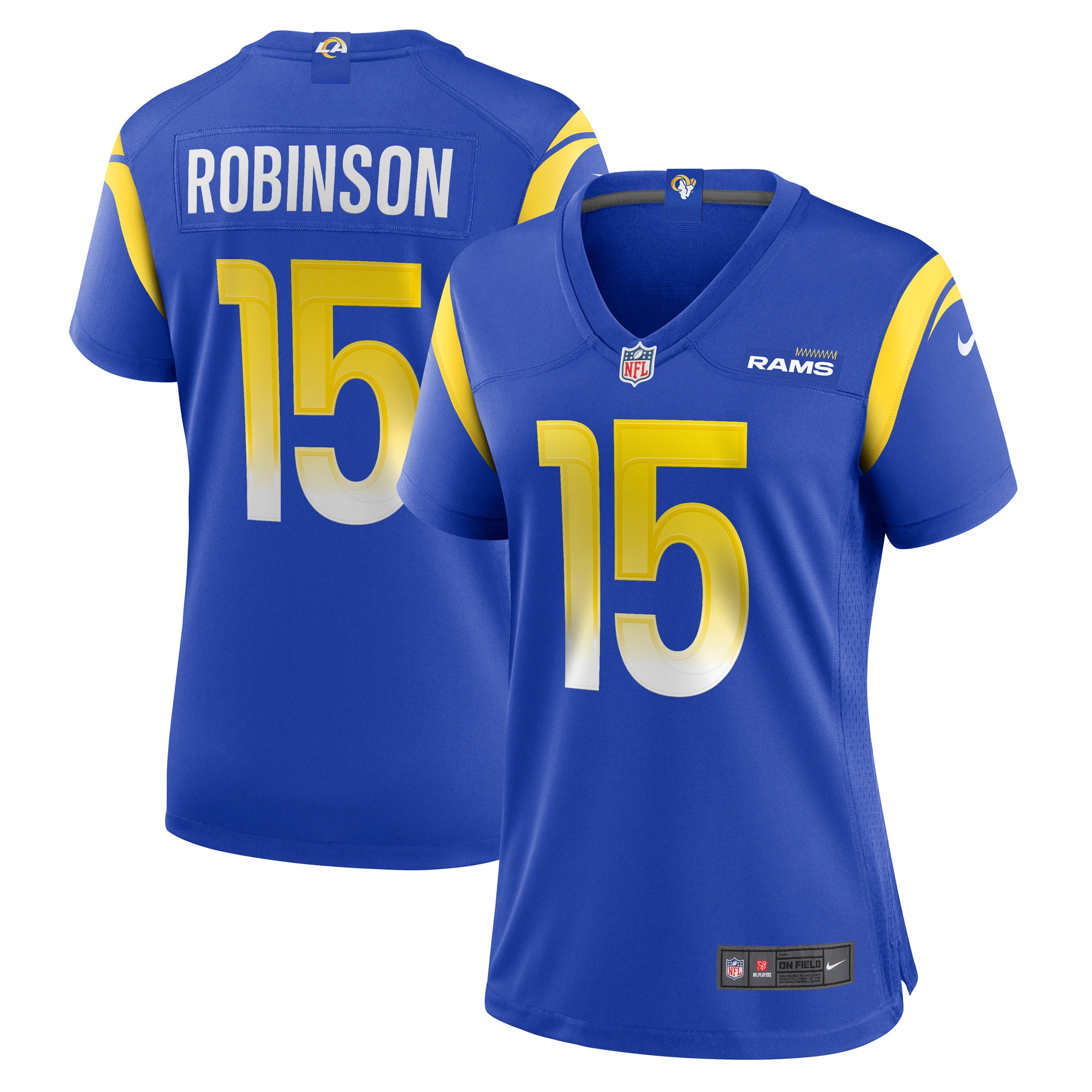 Demarcus Robinson Los Angeles Rams Women's Game Jersey – Royal