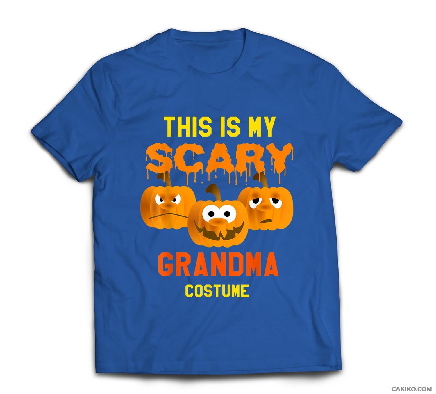 Grandma Halloween This Is My Scary Grandma Costume T-Shirt