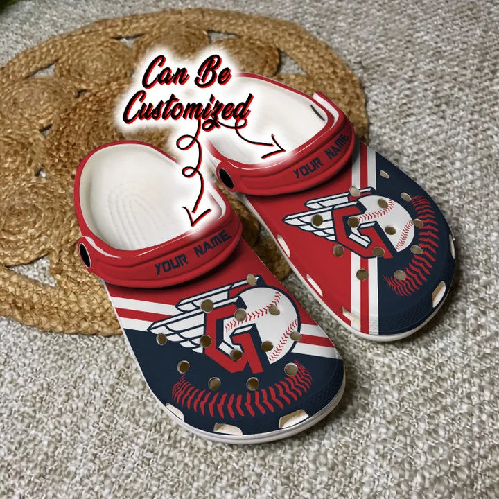 Baseball Crocss – C.Guardians Personalized Baseball Logo Team Clog Shoes