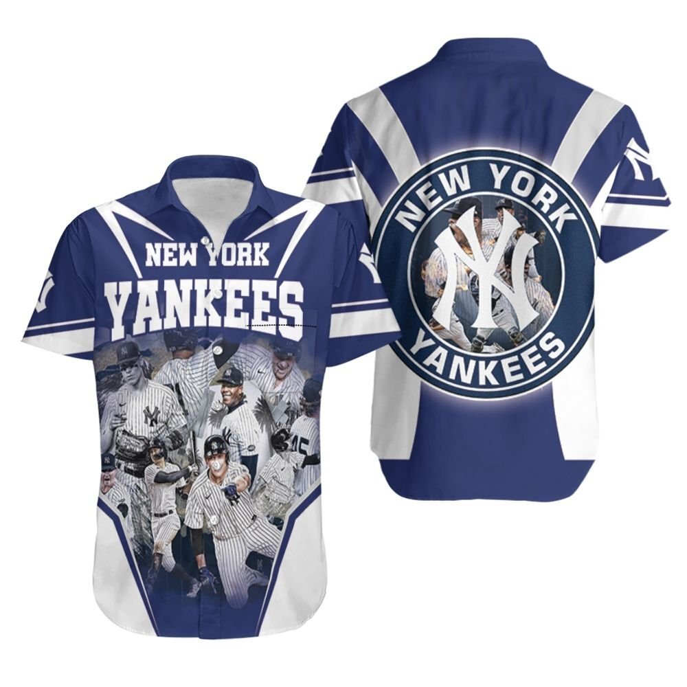 ny yankees hawaiian shirt