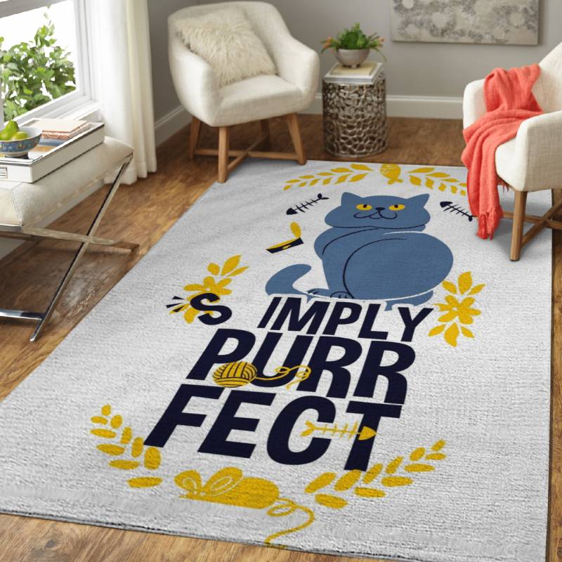 Simply purrfect – Animals Area Rug Carpet