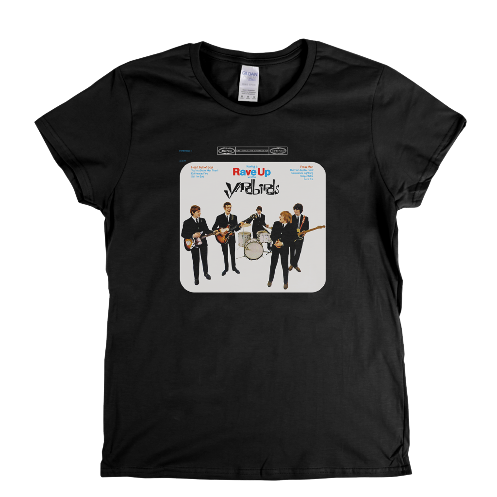 The Yardbirds Having A Rave Up Womens T-Shirt