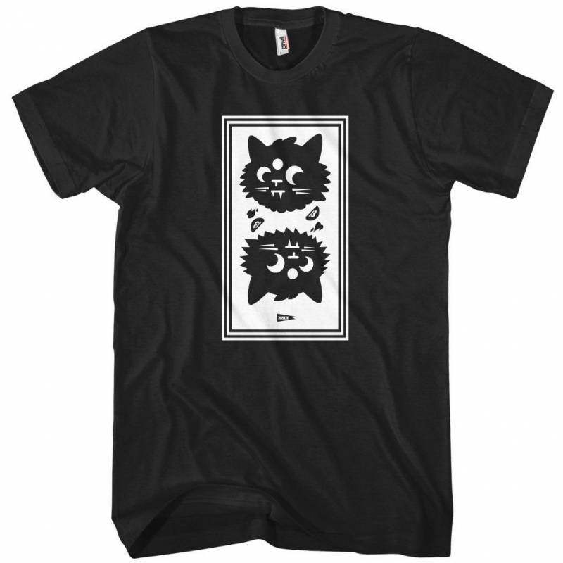 Crushtee Black Cats Boxed Unisex Cat Shirt, Cute Shirt, Cat Lover Gift, Kawaii Shirt, Pop Art Shirt T-shirt Hoodie