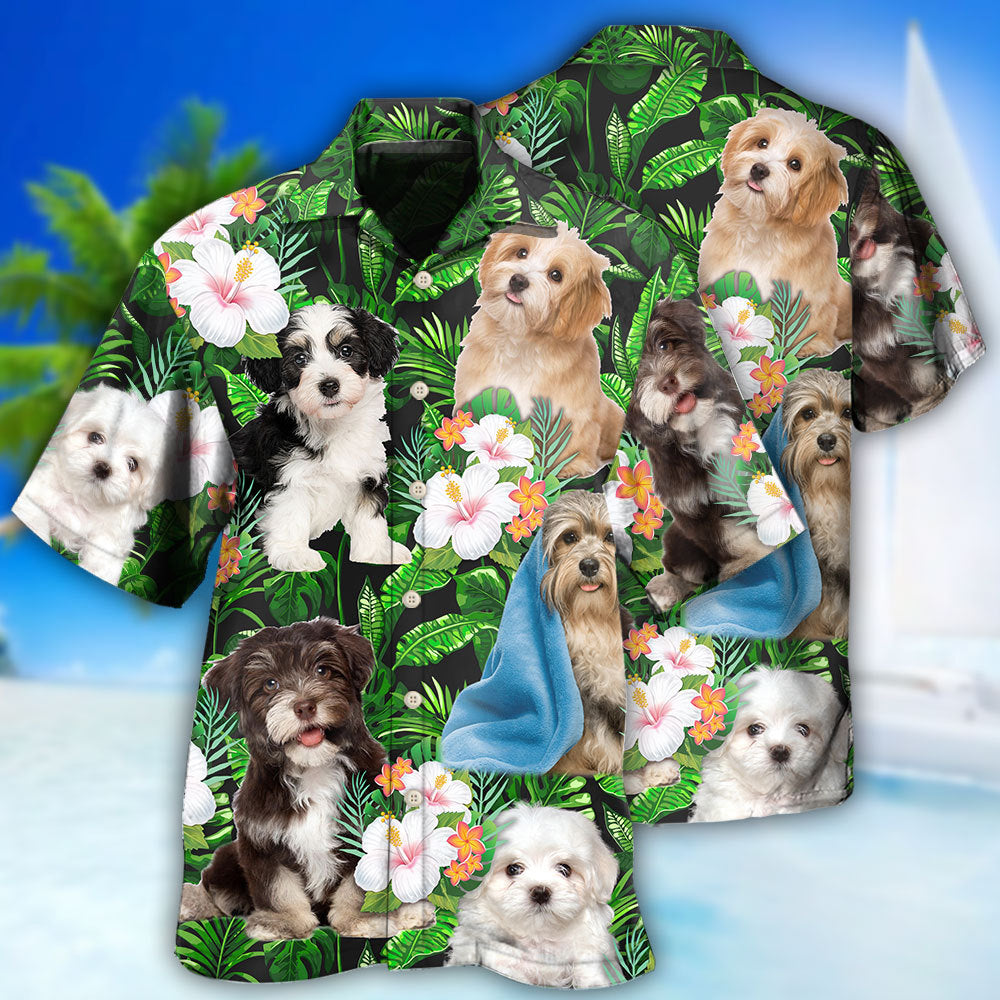 Havanese Dog Tropical So Cute Hawaii Shirt Ha56439