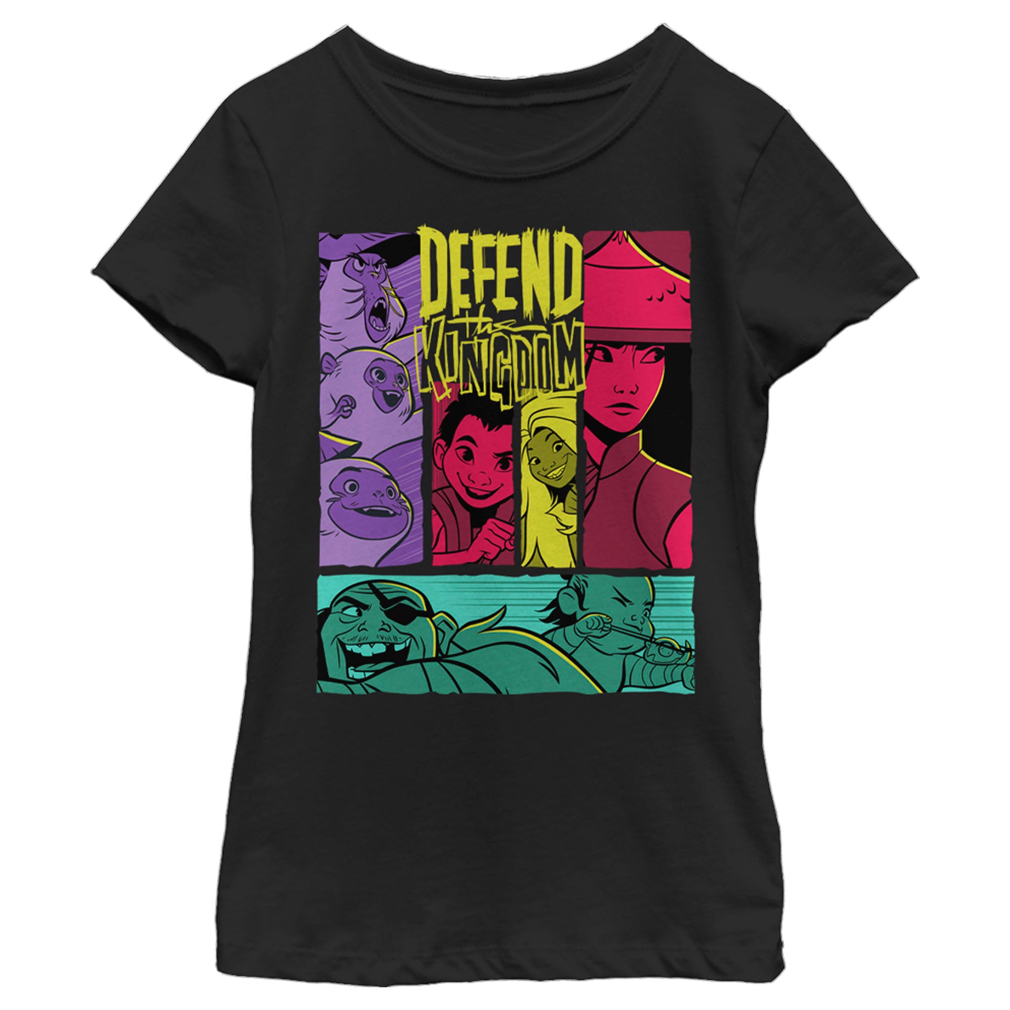 Raya And The Last Dragon Girl’S Defend The Kingdom  T-Shirt