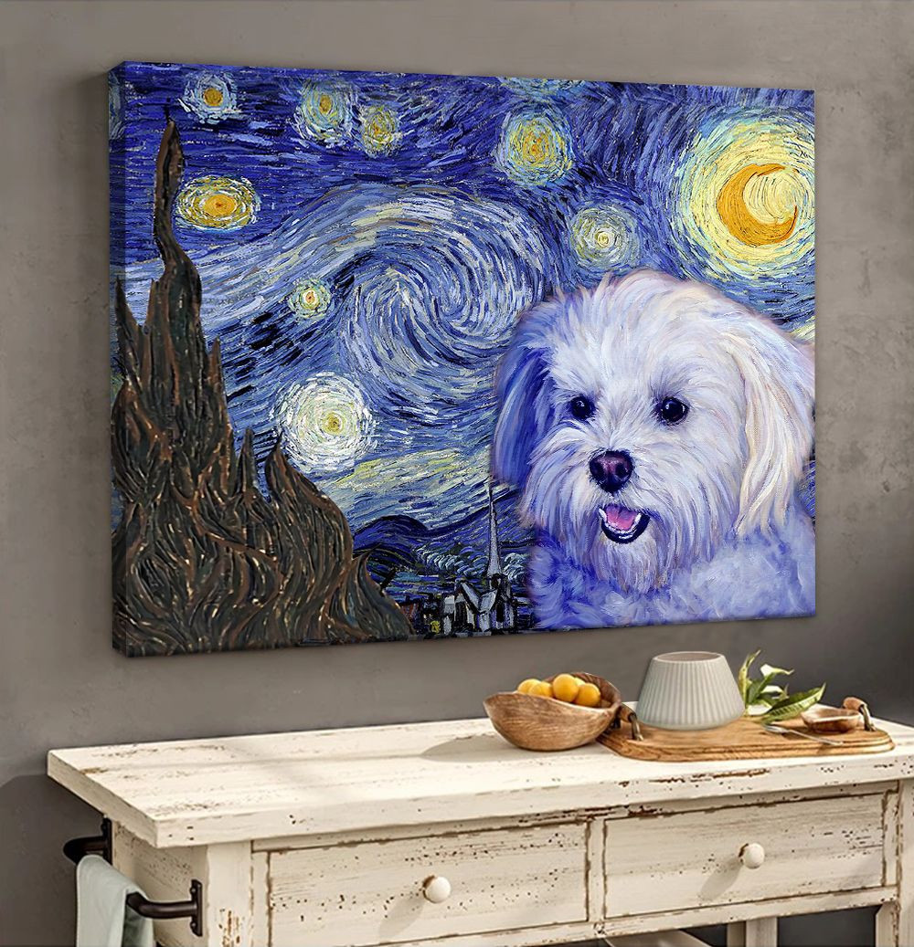 Maltese Poster & Matte Canvas Thk21102158-Thd21102158