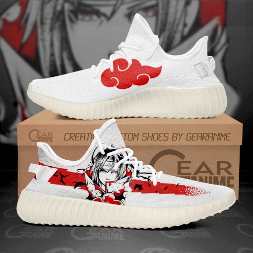 Akatsuki Itachi Custom Shoes Anime Personalized Name Yeezy Sneakers