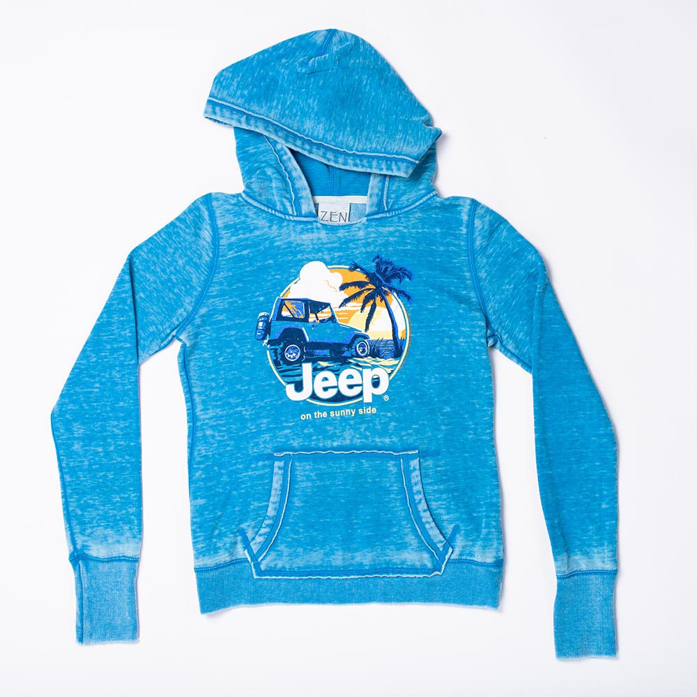 Jeep – On The Sunny Side Women’s Hoodie T-Shirt