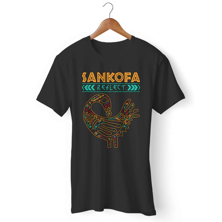 Sankofa African Bird Symbol For Black History Month Man’s T-Shirt