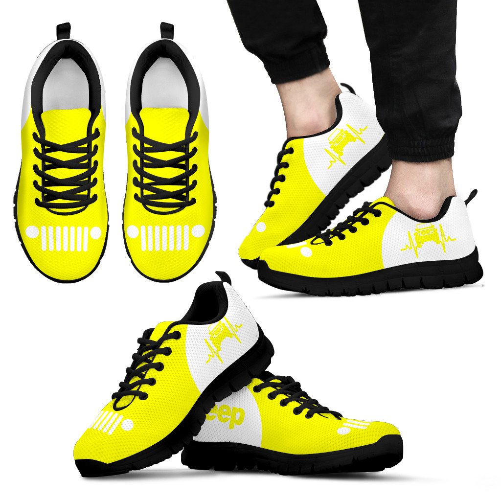 Jeep HeartBeat Yellow Sneakers