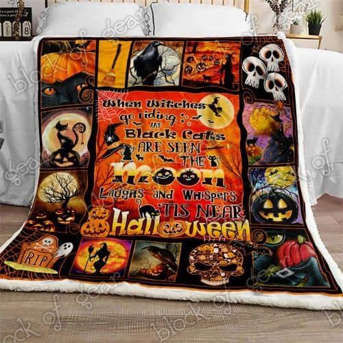 Witch Halloween Sofa Throw Blanket Psl745 Block Of Gear™