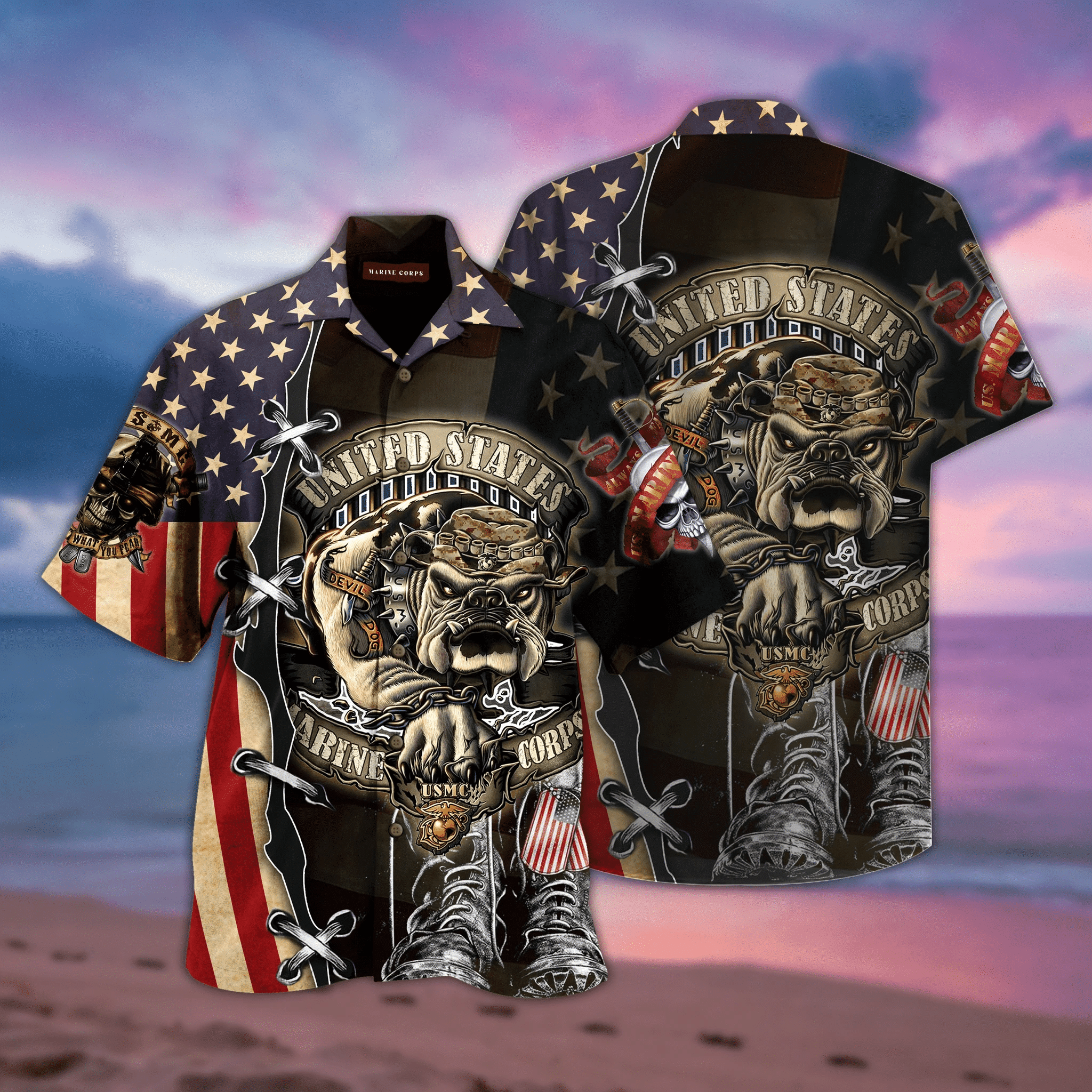 Shop From 1000 Unique Hawaii Aloha Shirts Proud United States Marine Corps Ha63822