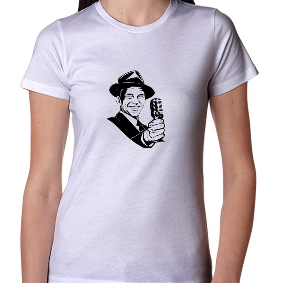 Frank Sinatra Vintage Women T-Shirt