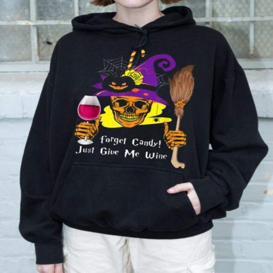 Top Forget Candy Give Me Beer Funny Wine Halloween  hoodie, sweater, longsleeve t-shirt