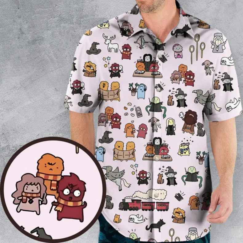 Wizarding World Harry Potter Hawaiian Shirt