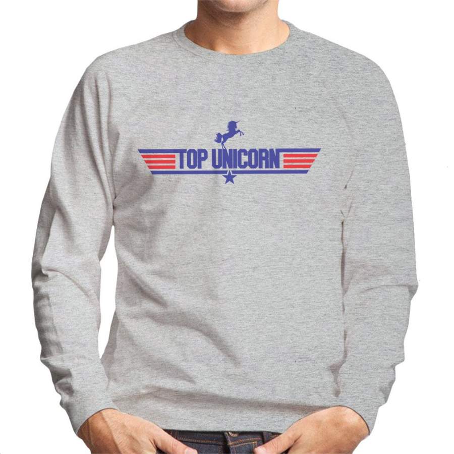 Top Unicorn Top Gun Mix Men’s Sweatshirt