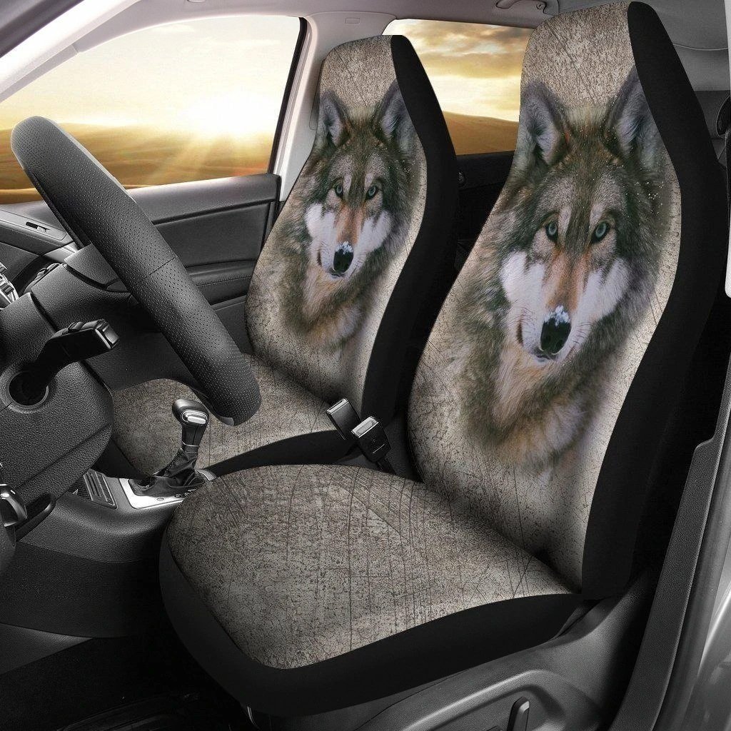 Alpha Wolf Animal Car Seat Covers