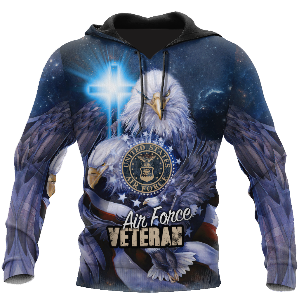 Air Force Veteran 3D All Over Printed Shirts For Men and Women