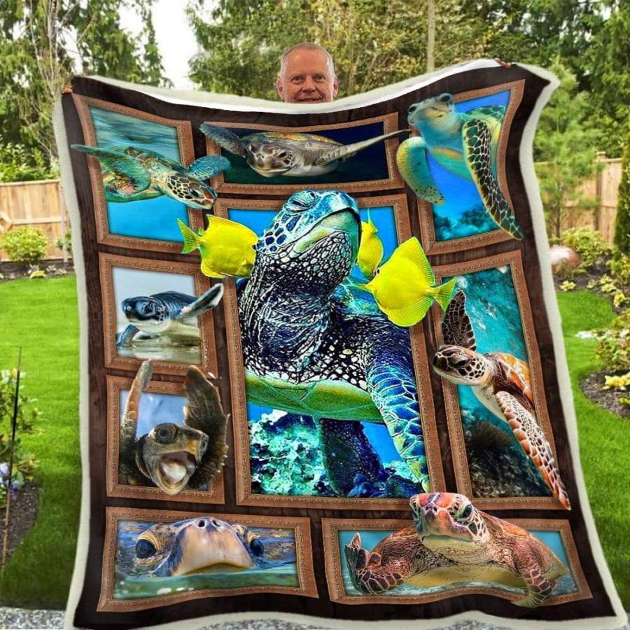 Blanket Special Meaningful Gift For    Animal Lovers Turtle