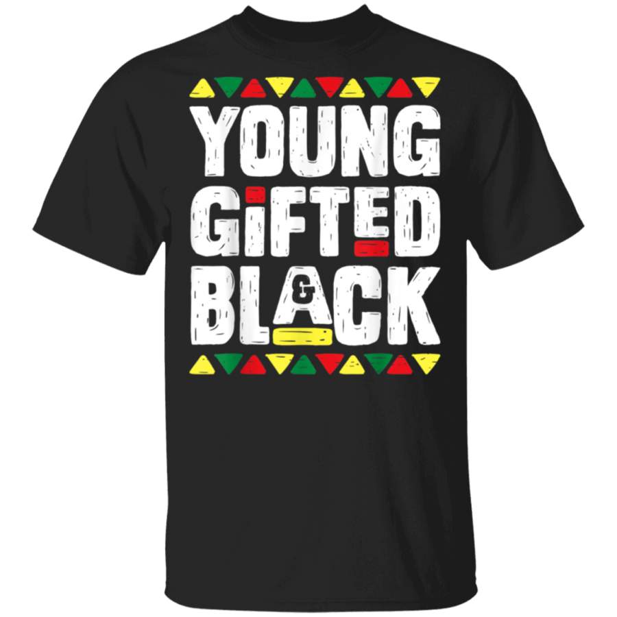 Young-Gifted-And-Black-T-Shirt-History-Month-African-Dashiki father’s day t shirts