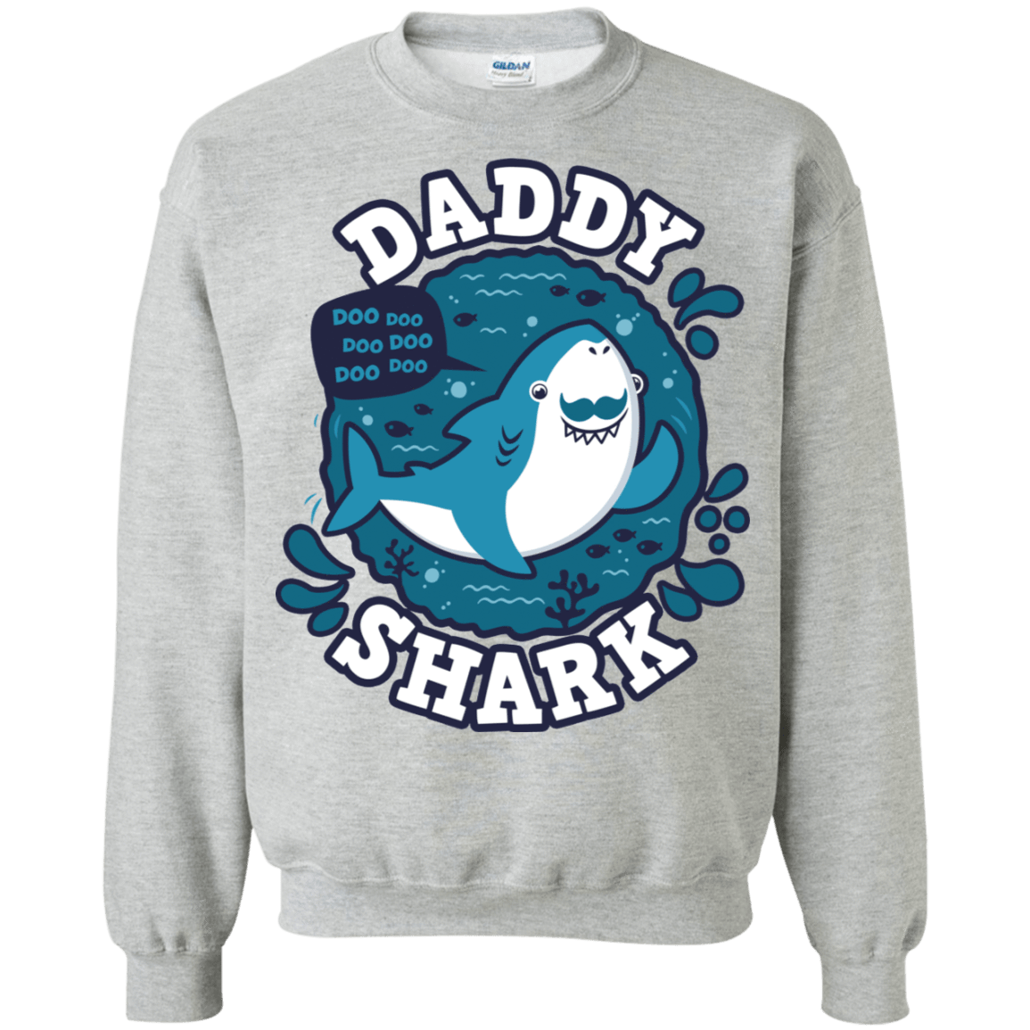 Shark Family Trazo – Daddy Crewneck Sweatshirt