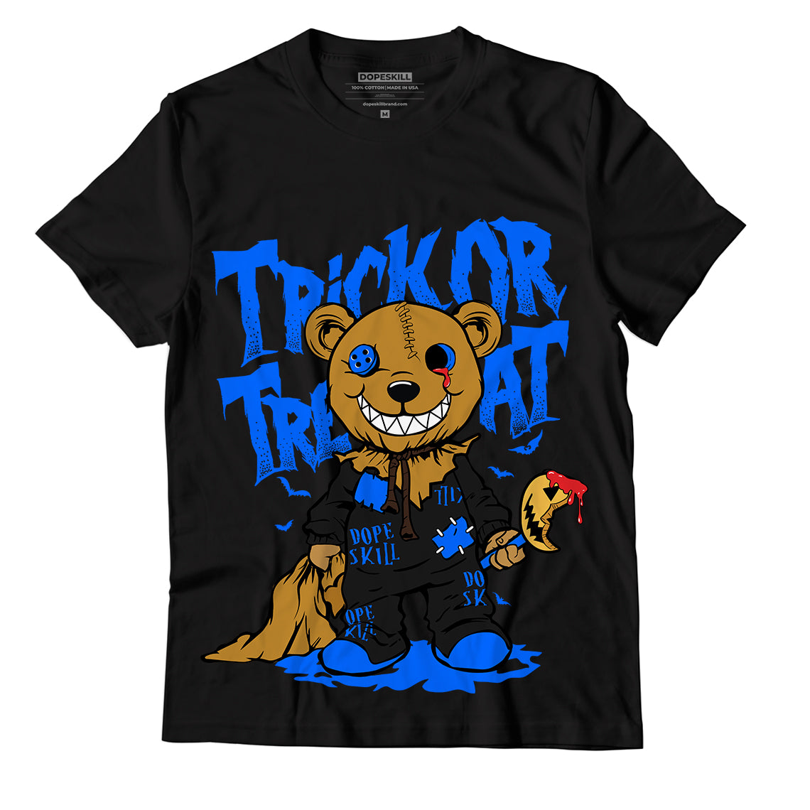 Yz 350 Boost V2 Dazzling Blue Dopeskill T-Shirt Trick Or Treat Halloween Graphic