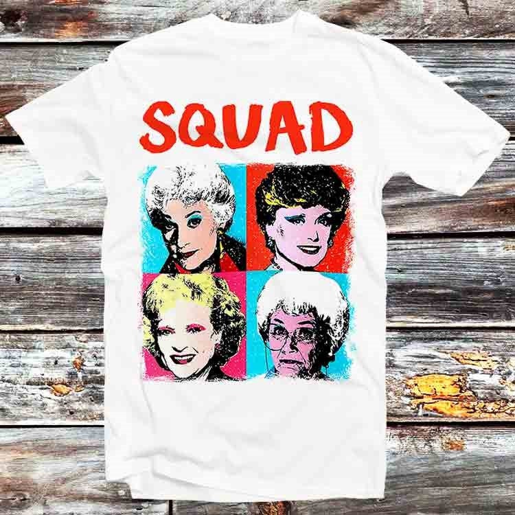 Golden Girls Squad Stardust 80S 90S Tv Show Retro T Shirt Vintage Retro Cool Gift Mens Womens Unisex Cartoon Anime Top Tee B456 Onlytee Design Foryou