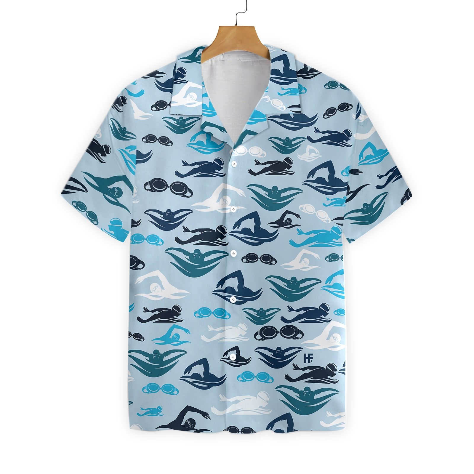 Swimming Pattern 1702 Hawaii Shirt Ha101977