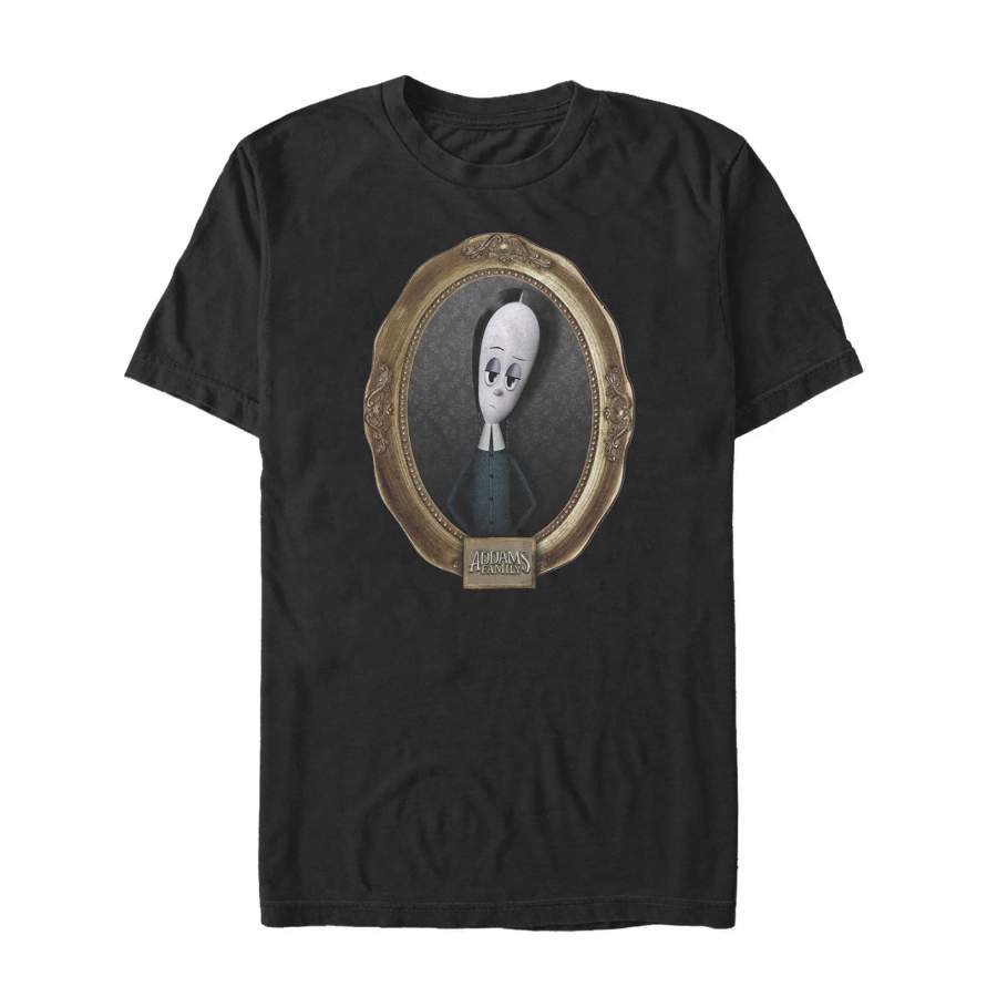 Addams Family Men’s Wednesday Classic Frame  T Shirt