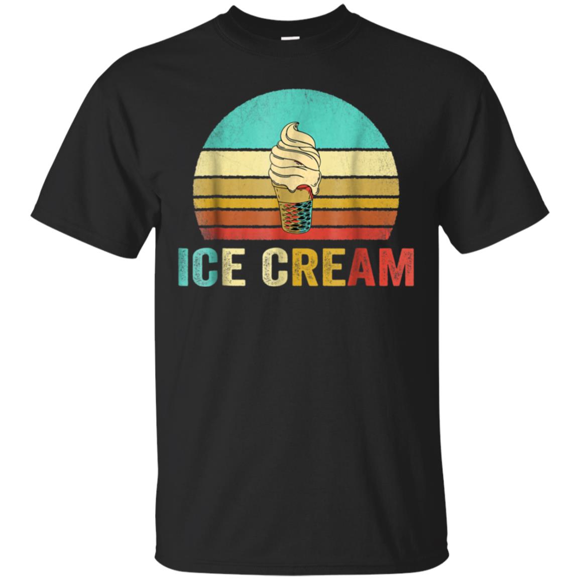 Vintage Ice Cream Shirt Sunset