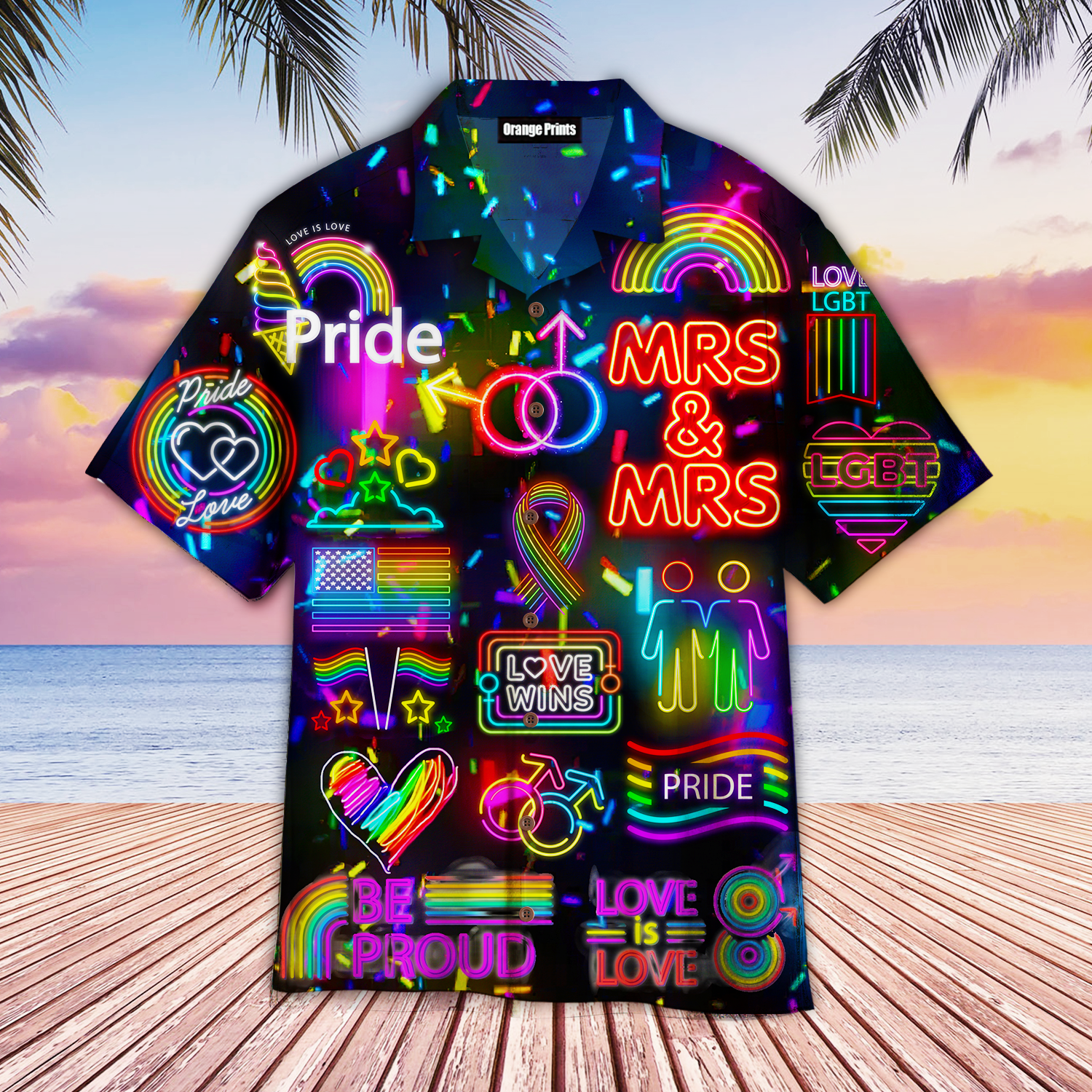 Lgbt Gay Pride Month Aloha Hawaii Shirts For Men And Women Ha19715