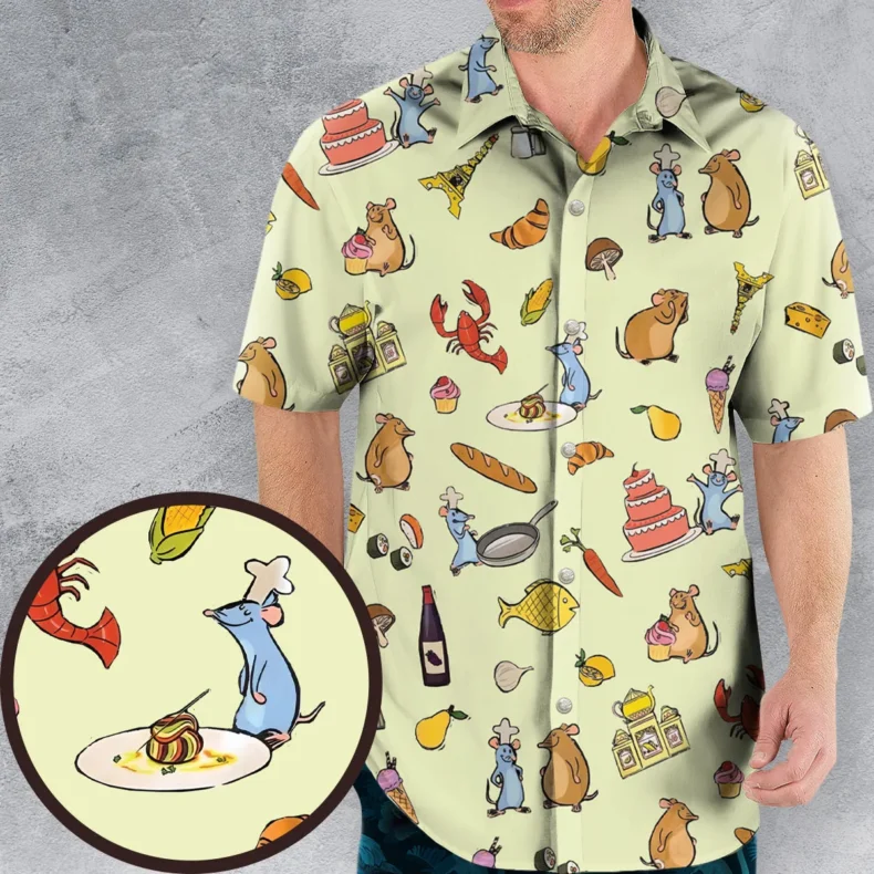 Chef Life Ratatouille Hawaiian Shirt
