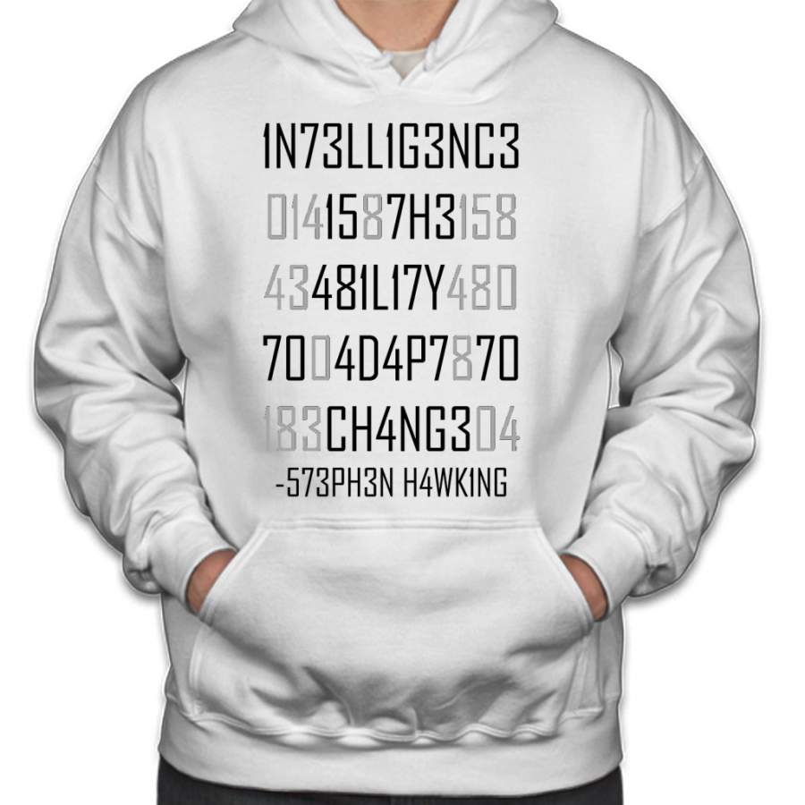 Adapt or Die Encoded Hoodie