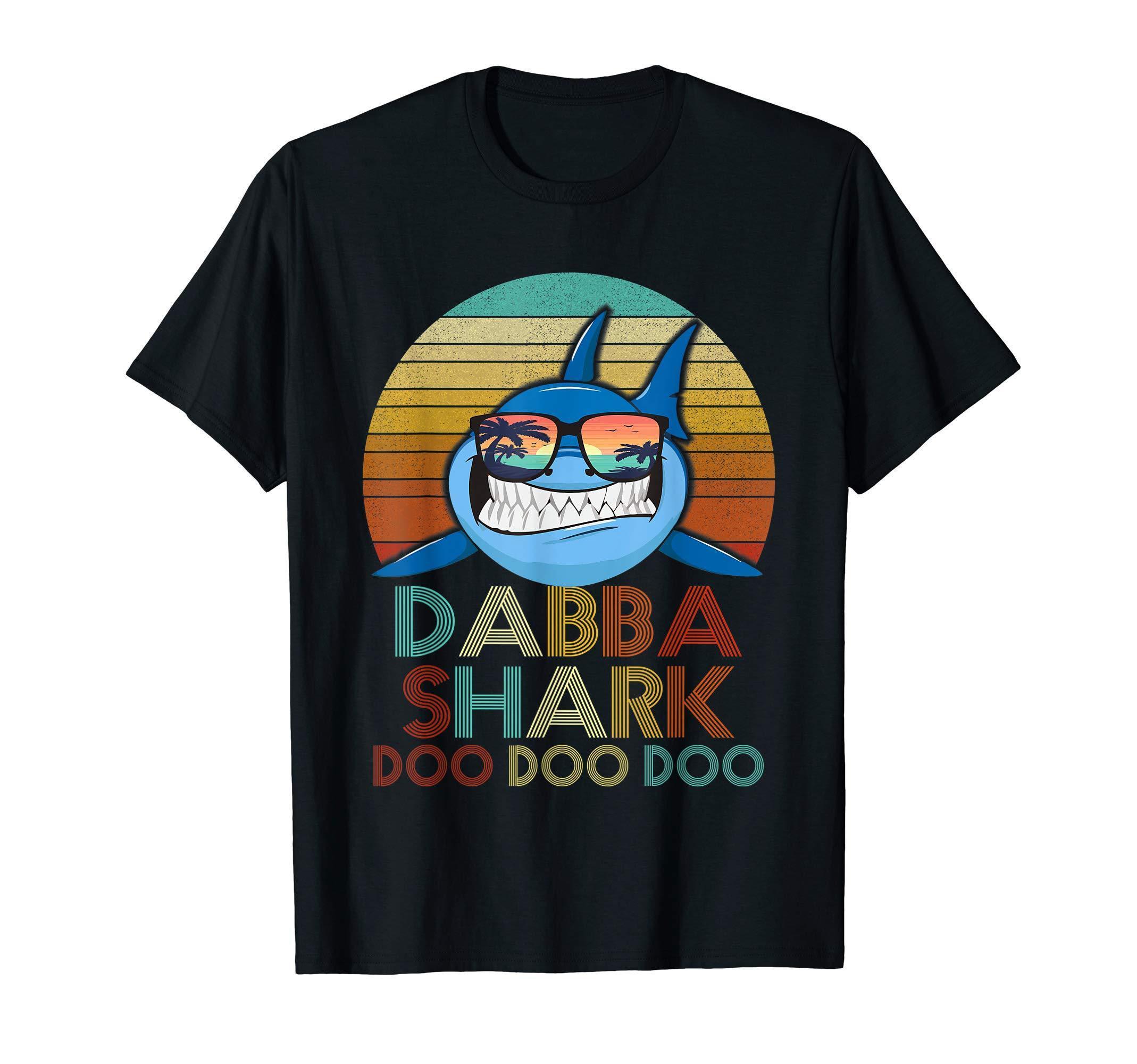 Dabba Shark Shirt Fathers Day Gift Idea For Dad T Shirt